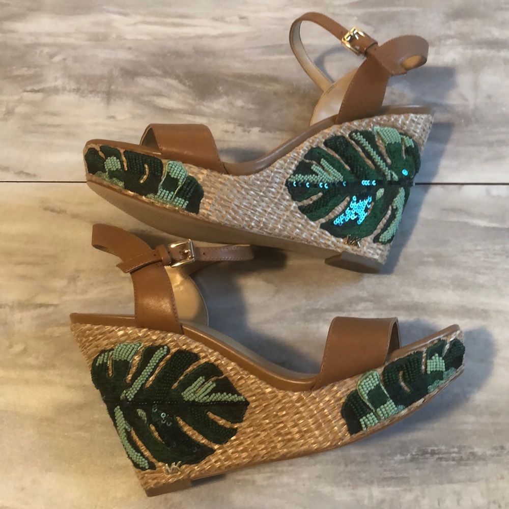 Michael Kors Fishers Palms embroidered 10 - Picture 2 of 7